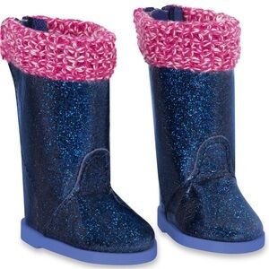 Glitter Girls Rainy Day Shine Boots for 14 inch Dolls